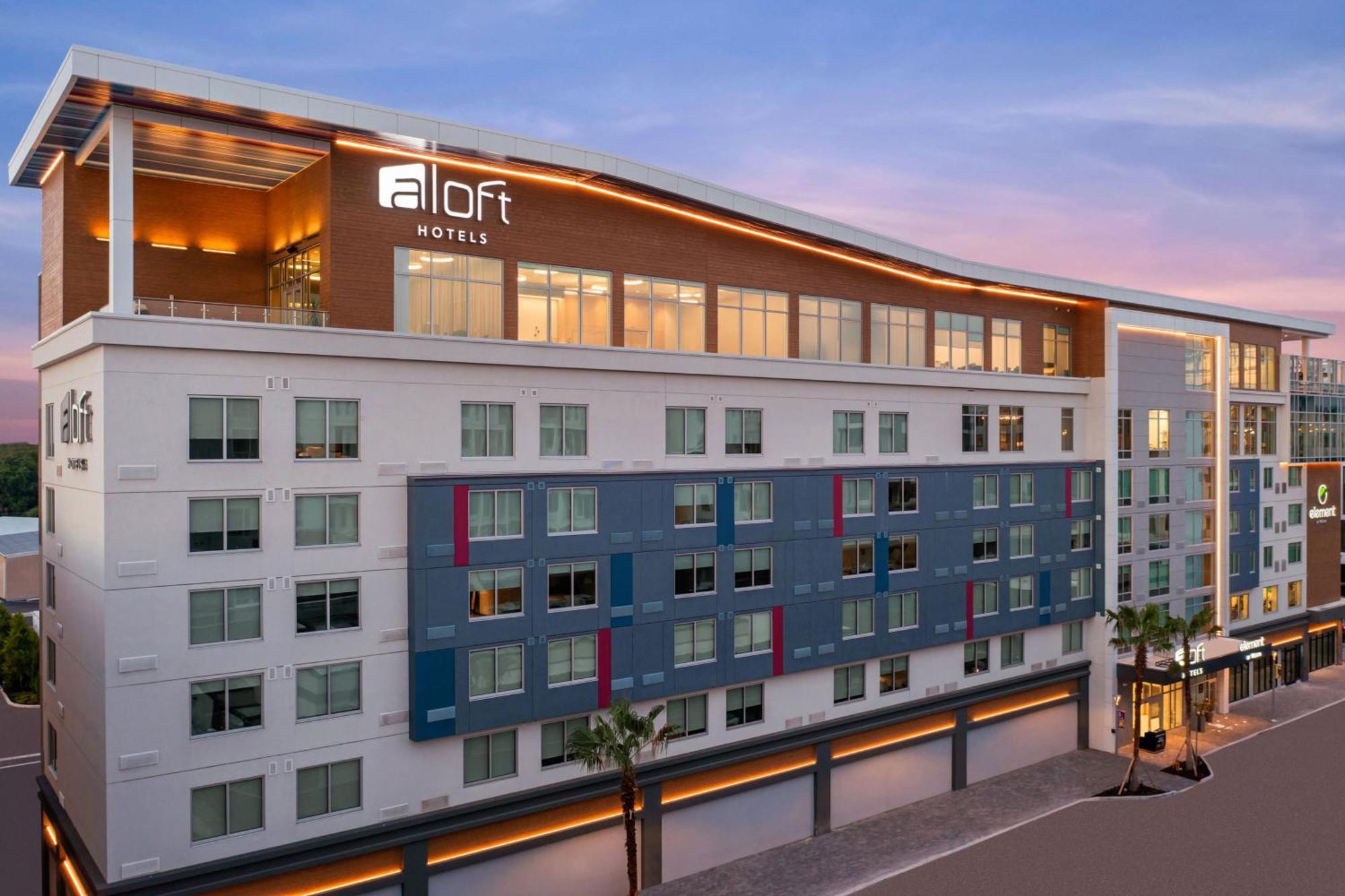 Aloft Tampa Midtown Hotel Exterior foto